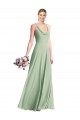 Best Sleeveless Open Back Long Cowl Neck A-Line Maxi Evening Dress UK