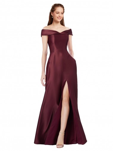 Best Cap Sleeves Long Strapless A-Line Evening Dress UK