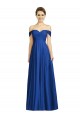 Best Cap Sleeves Long Sweetheart A-Line Maxi Evening Dress UK