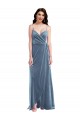 Best Sleeveless Low Back Long Sweetheart A-Line Stretch Velvet Maxi Evening Dress UK