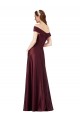 Best Cap Sleeves Long Strapless A-Line Evening Dress UK