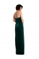 Best Sleeveless Low Back Long Strapless Sheath Sexy Evening Dress UK