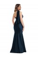 Best Sleeveless Long Halter Neck Mermaid Plus Size Evening Dress UK