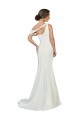 Best Sleeveless Sweep Train One Shoulder Sheath Evening Dress UK