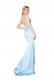 Best Sleeveless Long V-Neck Mermaid Sexy Evening Dress UK