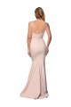 Best Sleeveless Low Back Long Sweetheart Sheath Stretch Crepe & Tulle Evening Dress UK