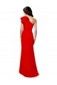 Best Sleeveless Long High Neck Mermaid Red Evening Dress UK