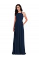 Best Sleeveless Open Back Long Halter Neck Trumpet Dark Navy Semi Formal Evening Dress UK