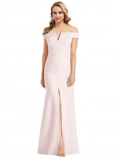 Best Sleeveless Long V-Neck Trumpet Sexy Evening Dress UK